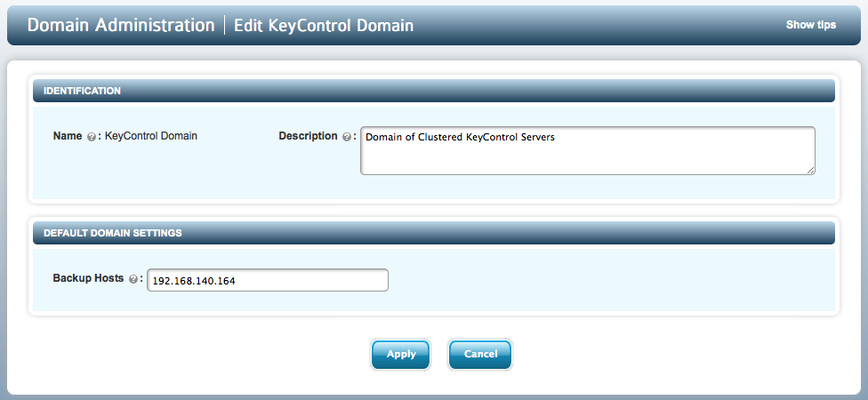 Backup KeyControl Host Backup