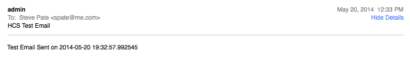 Email Test