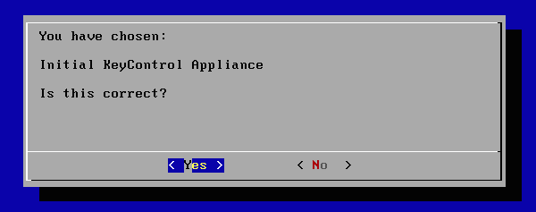 Install KeyControl Confirm