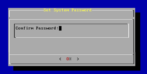 Install Passwd Change