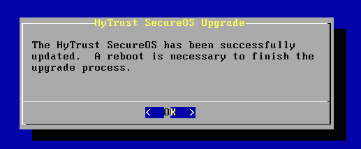 Install Upgrade Succeeds