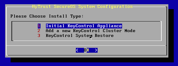 Install System Choice