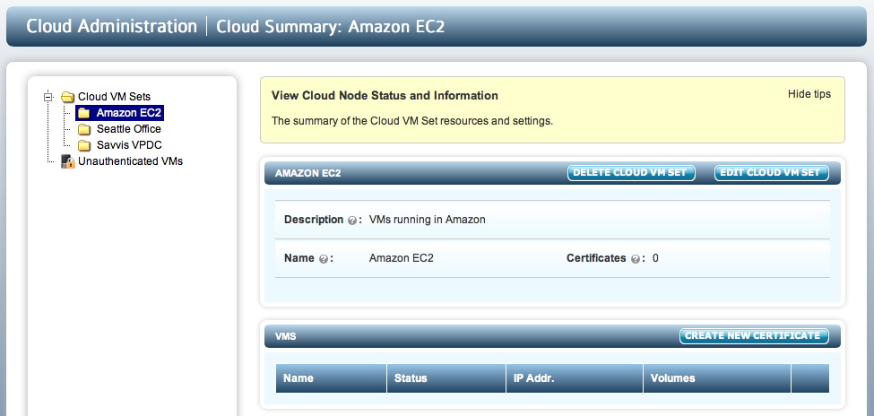 VM Cloud Cert Gen