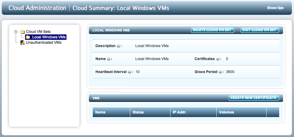 VM Cvmset Cert