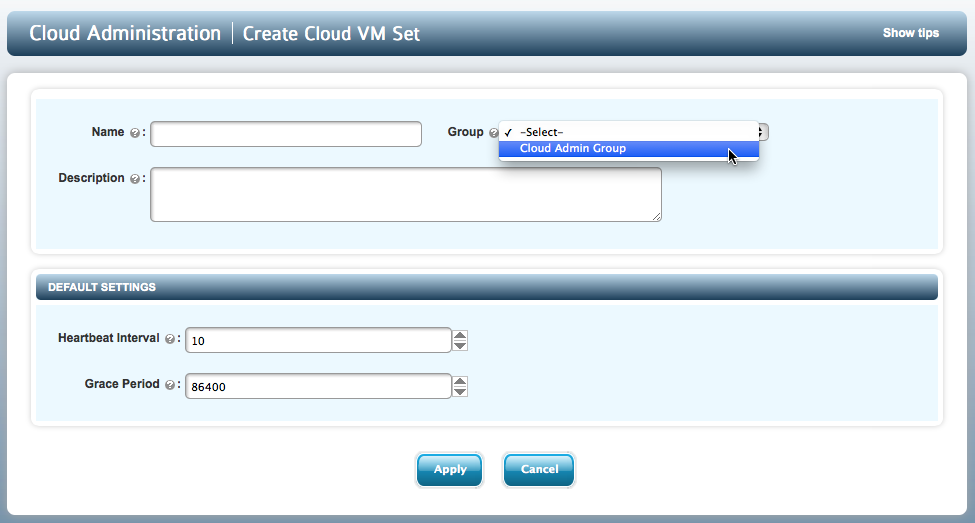 VM Cvmset Params