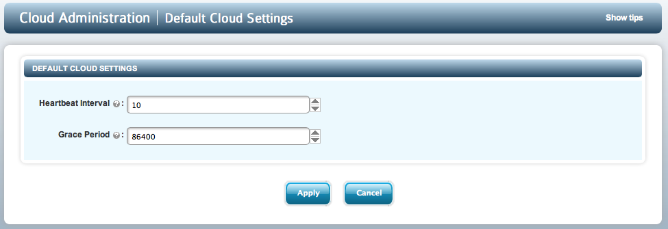 VM Defaults Global