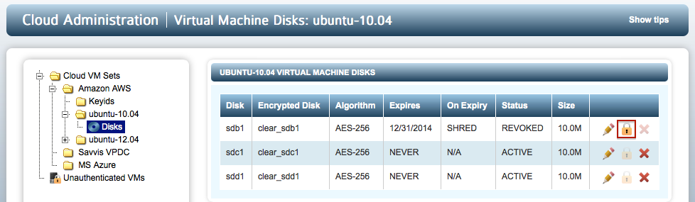 VM Device Revoked