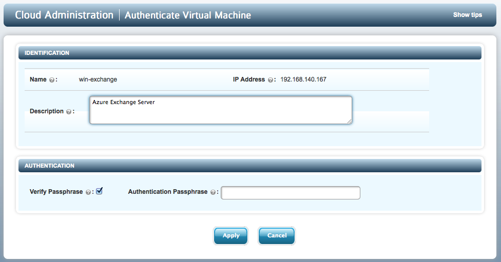 VM Gui Auth2