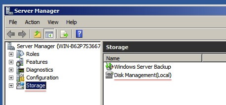 VM Windows Disk Mgr 1