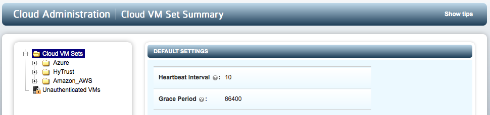 VM Windows Gui Cvm Sets