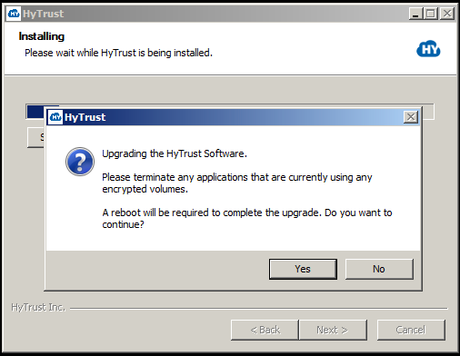 VM Windows Gui Upgrade