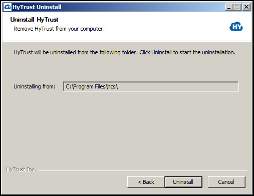 VM Windows Uninstall 2