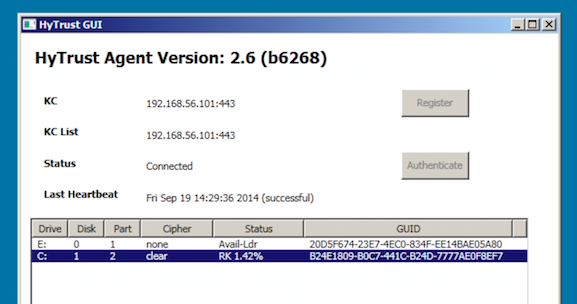 Windows Boot C Encrypt Progress