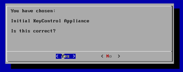Install KeyControl Confirm