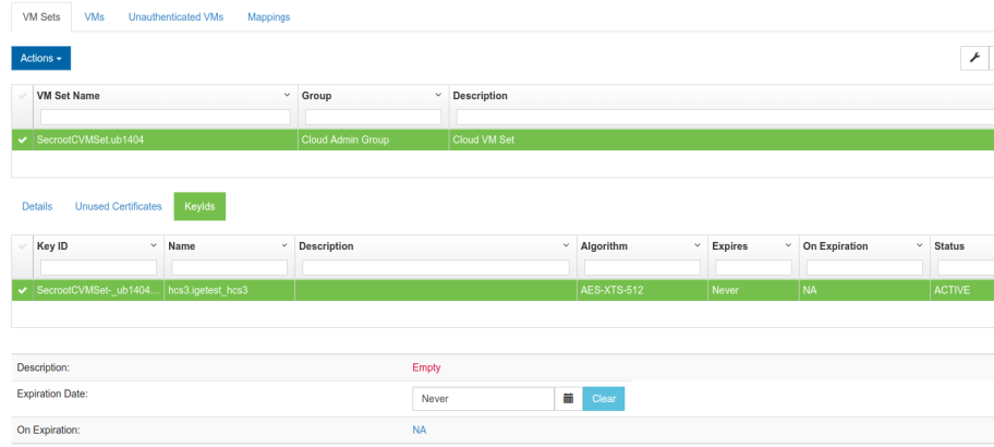 Objects Bucket AWS Key