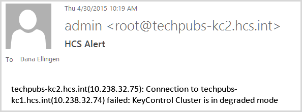 VM Alert Email