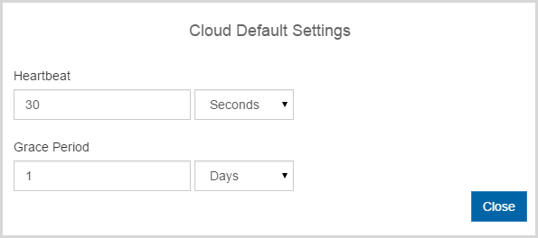VM Defaults Global
