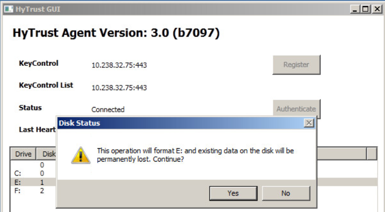 VM Windows Gui Dev Erase