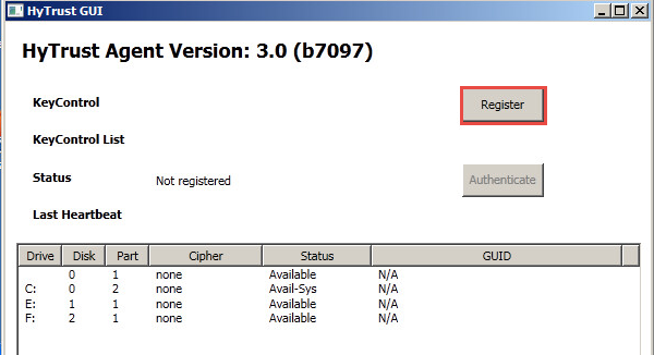VM Windows Gui Open