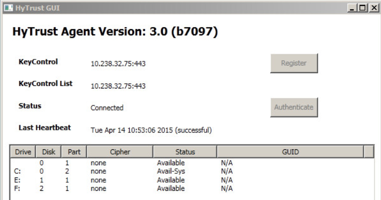 VM Windows Gui Reg Success