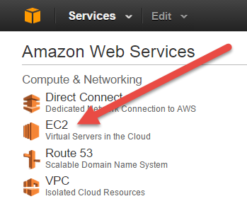 Click EC2