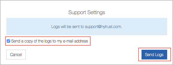 SD Support Logs
