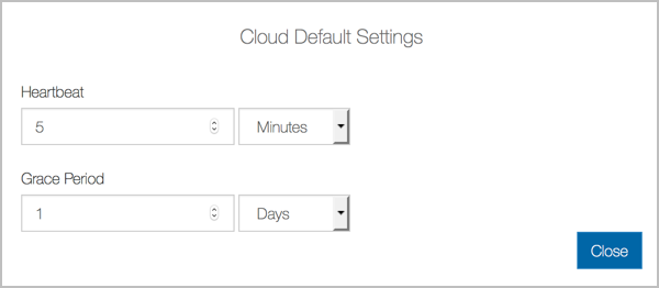 VM Defaults Global