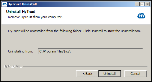 VM Windows Uninstall 2