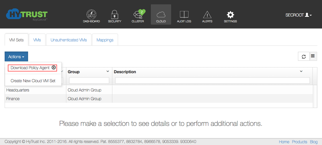 VM Cloud Sw Download