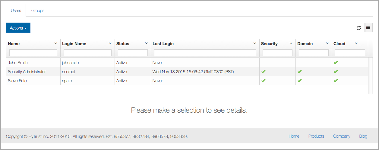 API User Create Gui