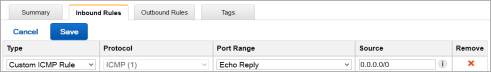 Add ICMP rule