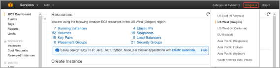 Select a Region