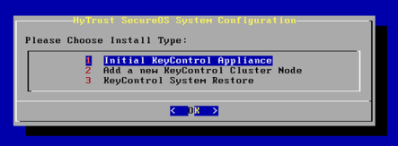 Install System Choice