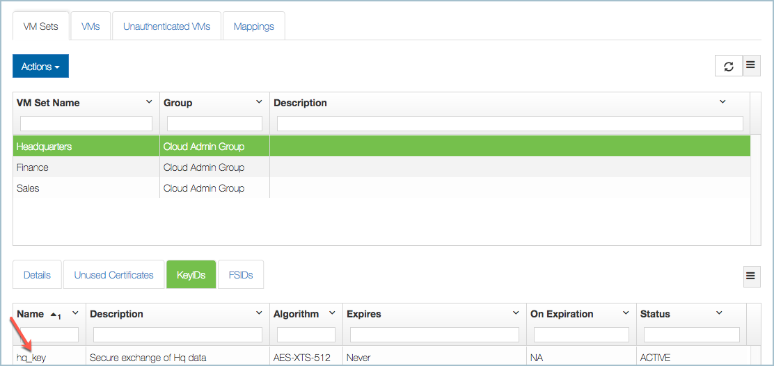 Objects KeyID Screenshot