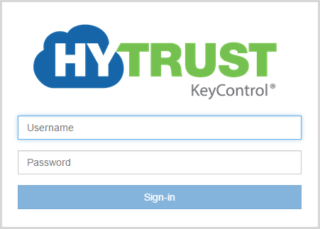 WebGUI First Login