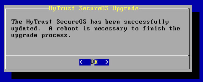 Install Upgrade Succeeds