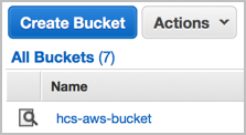 Objects Bucket AWS Bview