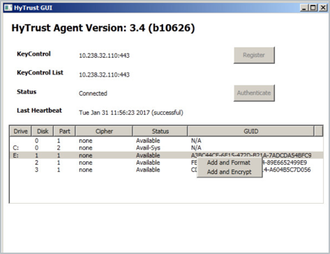 VM Windows Gui Dev Rclick