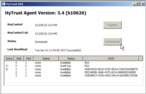 VM Windows Gui Reg Success