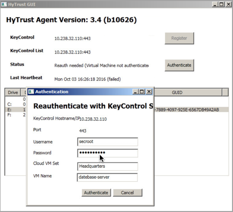 VM Windows Reauth Gui