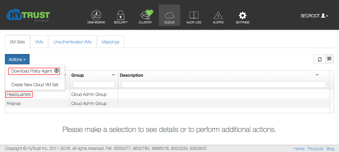 VM Cloud Sw Download